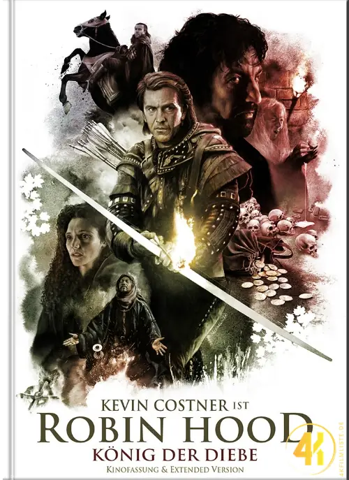 Robin Hood: König der Diebe (Cover C) – 4K Mediabook (UHD + 2x Blu-ray Disc)