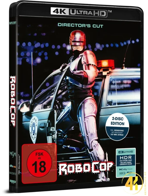 RoboCop (Director’s Cut) – 4K Blu-ray (UHD + Bonus Blu-ray)