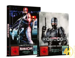 RoboCop Mediabook Set Steelbook Ultra HD Blu-ray