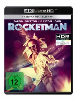 Rocketman 4K Ultra HD Blu-ray Cover von Twentieht Century Fox Home Entertainment