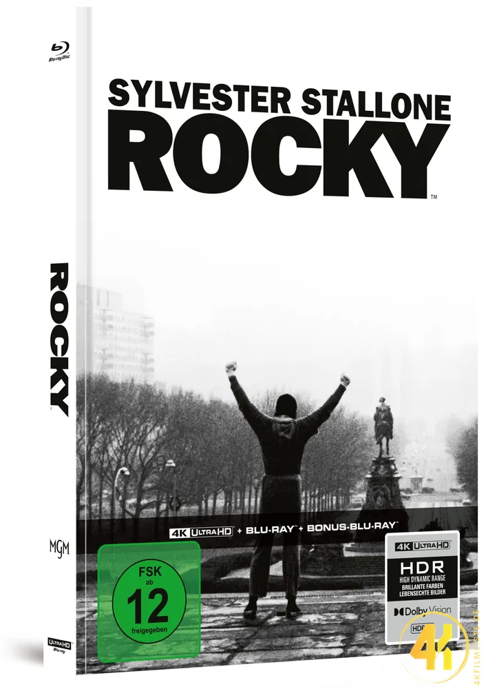Rocky Cover A 4K UHD Mediabook Ultra HD Blu-ray Disc