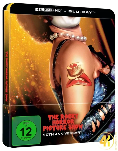 Rocky Horror Üicture Show 4K Steelbook Ultra HD Blu-ray Disc