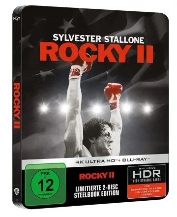 Rocky II im Limited 4K Steelbook