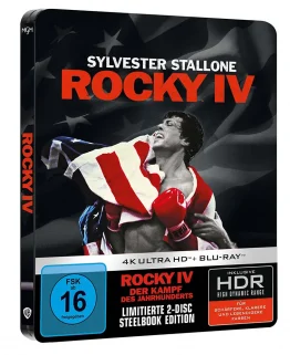 Rocky IV: Der Kampf des Jahrhunderts 4K Limited Steelbook Cover