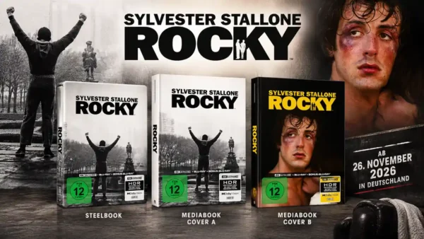 „Rocky“: Capelight Pictures bringt drei 4K-Editionen nach Deutschland