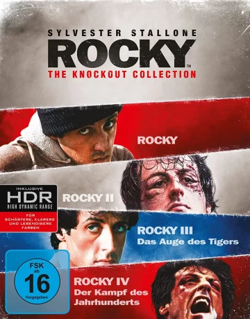 Rocky Knockout Collection 4K Blu-ray Disc Collection