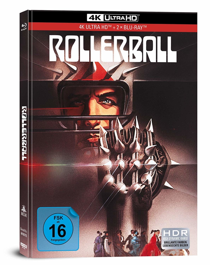 Rollerball (1975) im exklusiven 4K UHD Mediabook (Seitenansicht)
