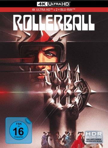 Rollerball im 4K-Medianbook - Frontansicht