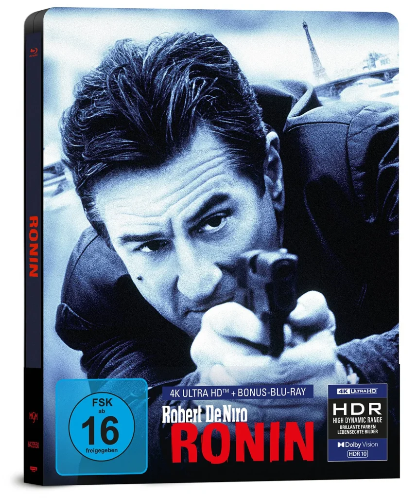 Ronin 4K Steelbook mit Robert de Niro - 2 Disc Edition mit Dolby Vision