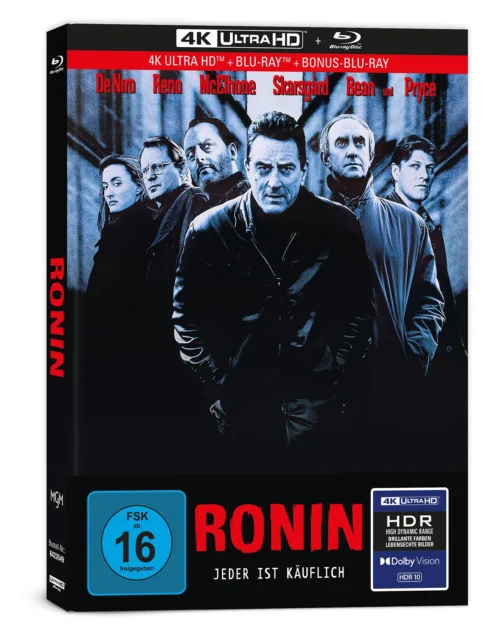 Ronin – 4K Mediabook (UHD + Blu-ray Disc + Bonus Blu-ray)