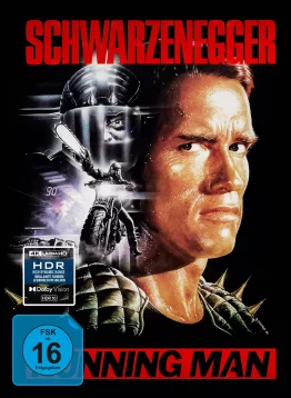 Running Man - 4K Mediabook mit Arnold Schwarzenegger