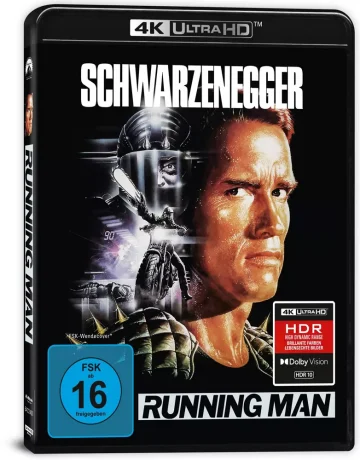 Running Man - 4K Ultra HD Blu-ray Disc (UHD Blu-ray Disc)