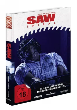 SAW Spiral - 4K Limited Collector's Edition (Frontcover) mit Buchteil