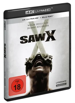 SAW 4K Ultra HD Blu-ray Disc im UHD Keep Case