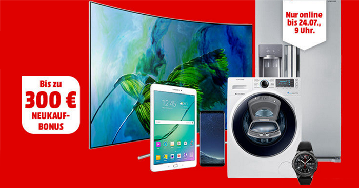 Samsung Neukauf Bonus – 300 Euro Direktabzug sichern