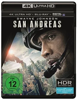 San Andreas 4K Blu-ray UHD Blu-ray Disc