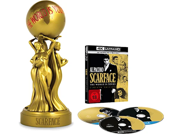Scarface (1983) (Limited Edition) – 4K Blu-ray (UHD + Blu-ray Disc)