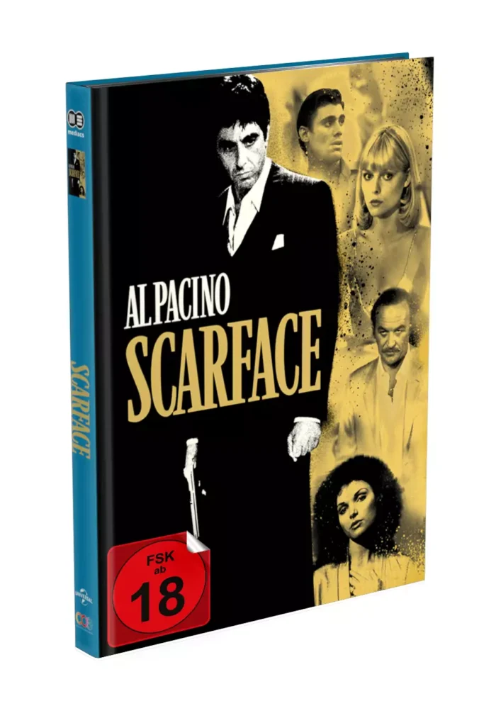 Scarface (1983) – 4K Mediabook (Cover C) (UHD + Blu-ray Disc)