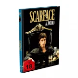 Scarface Cover D (4K Mediabook) mit Al Pacino im Stuhl (mit FSK Logo)