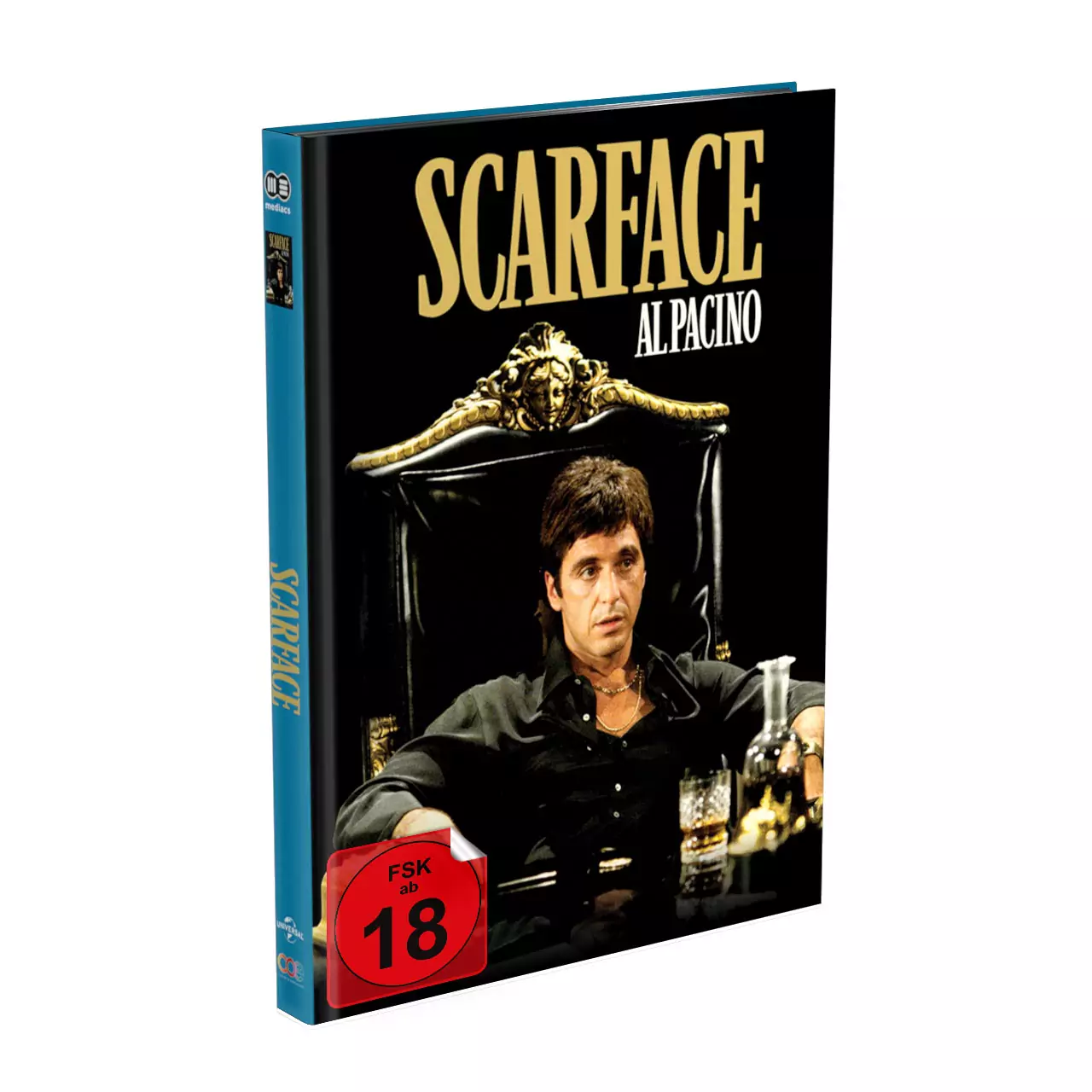 Scarface (1983) – 4K Mediabook (Cover D) (UHD + Blu-ray Disc)