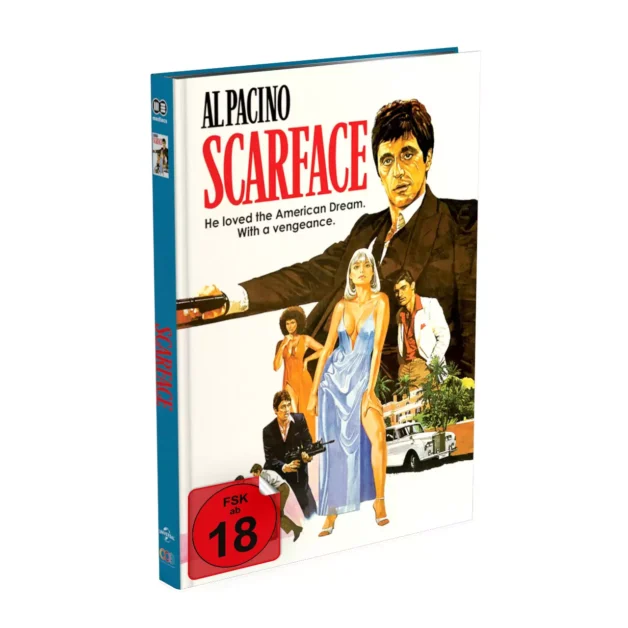 Scarface (1983) – 4K Mediabook (Cover A) (UHD + Blu-ray Disc)