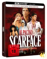 Scarface 4K Steelbook 2025 Ultra HD Blu-ray Disc