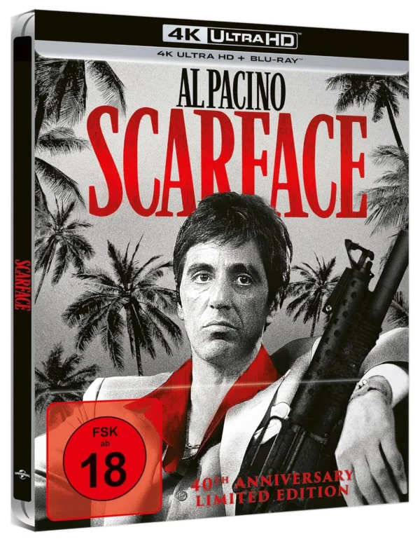 Scarface (1983) – 4K Steelbook (2024) (UHD + Blu-ray Disc)