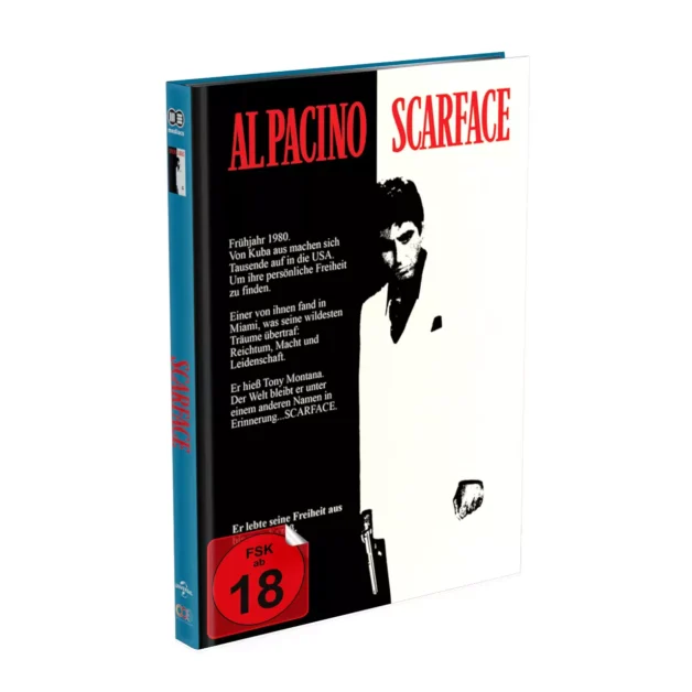 Scarface (1983) – 4K Mediabook (Cover F) (UHD + Blu-ray Disc)