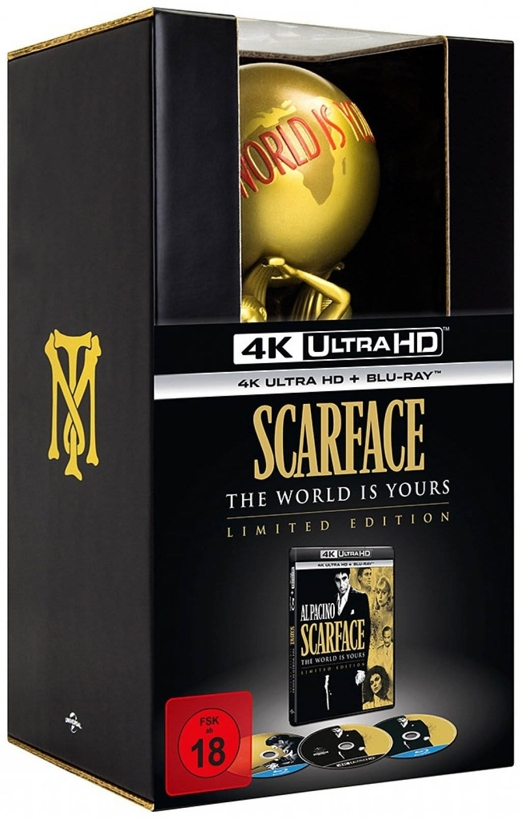 Scarface - 4K Limited Edition mit Statue