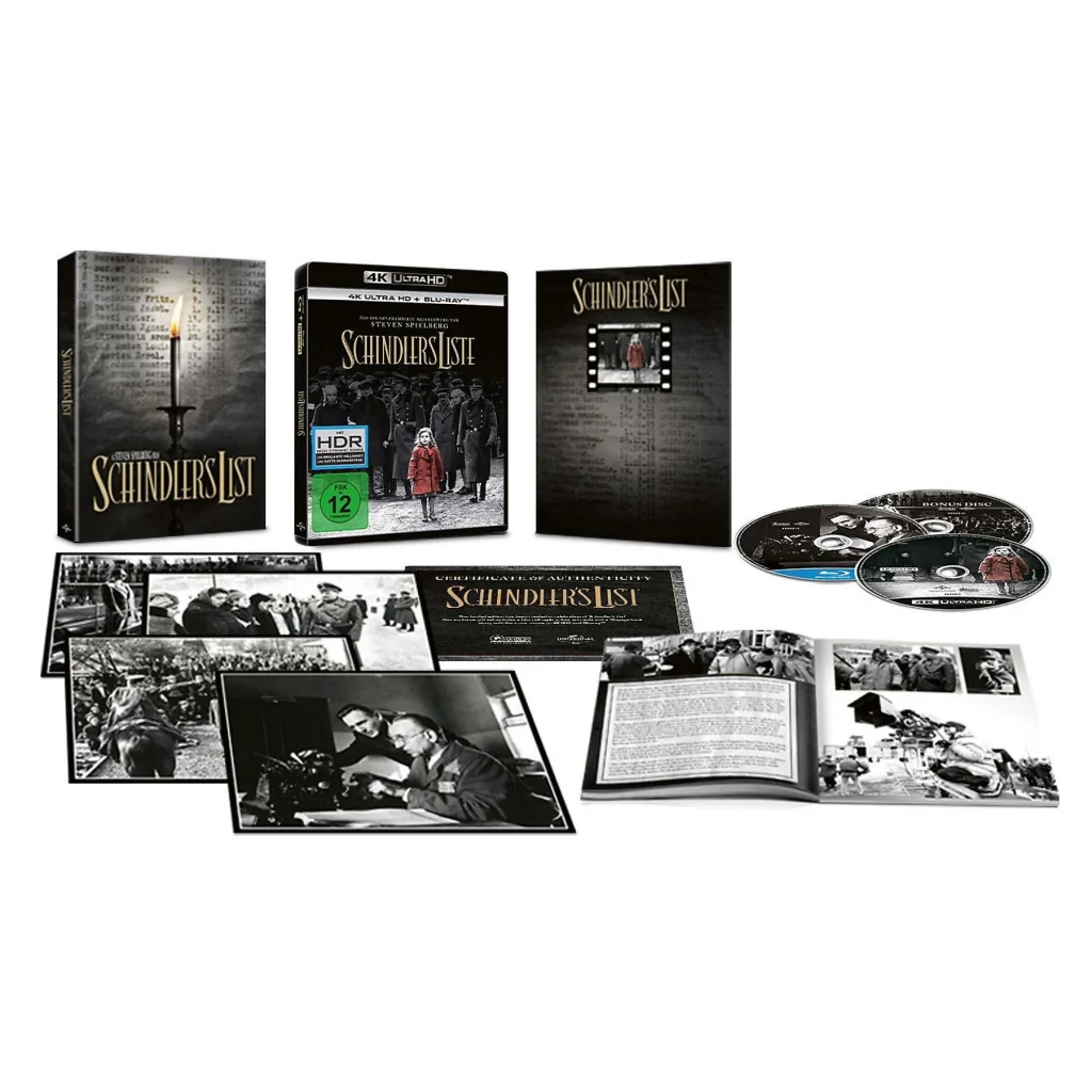 Schindlers Liste 4K Ultra HD Limited Deluxe Edition