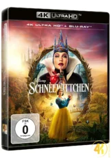 Schneewittchen 2025 4K Blu-ray UHD Keep Case Ultra HD Blu-ray Disc