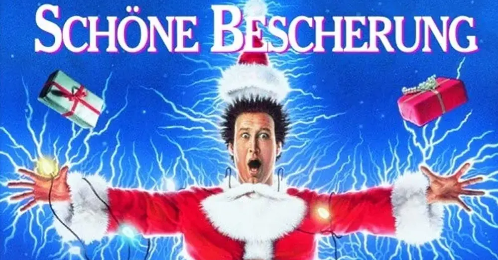 Schöne Bescherung mit Chevy Chase alias Clark Griswold (Logo)