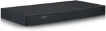 LG UBK90 (4K) Blu-ray Disc Player (Frontansicht / schräg seitlich)