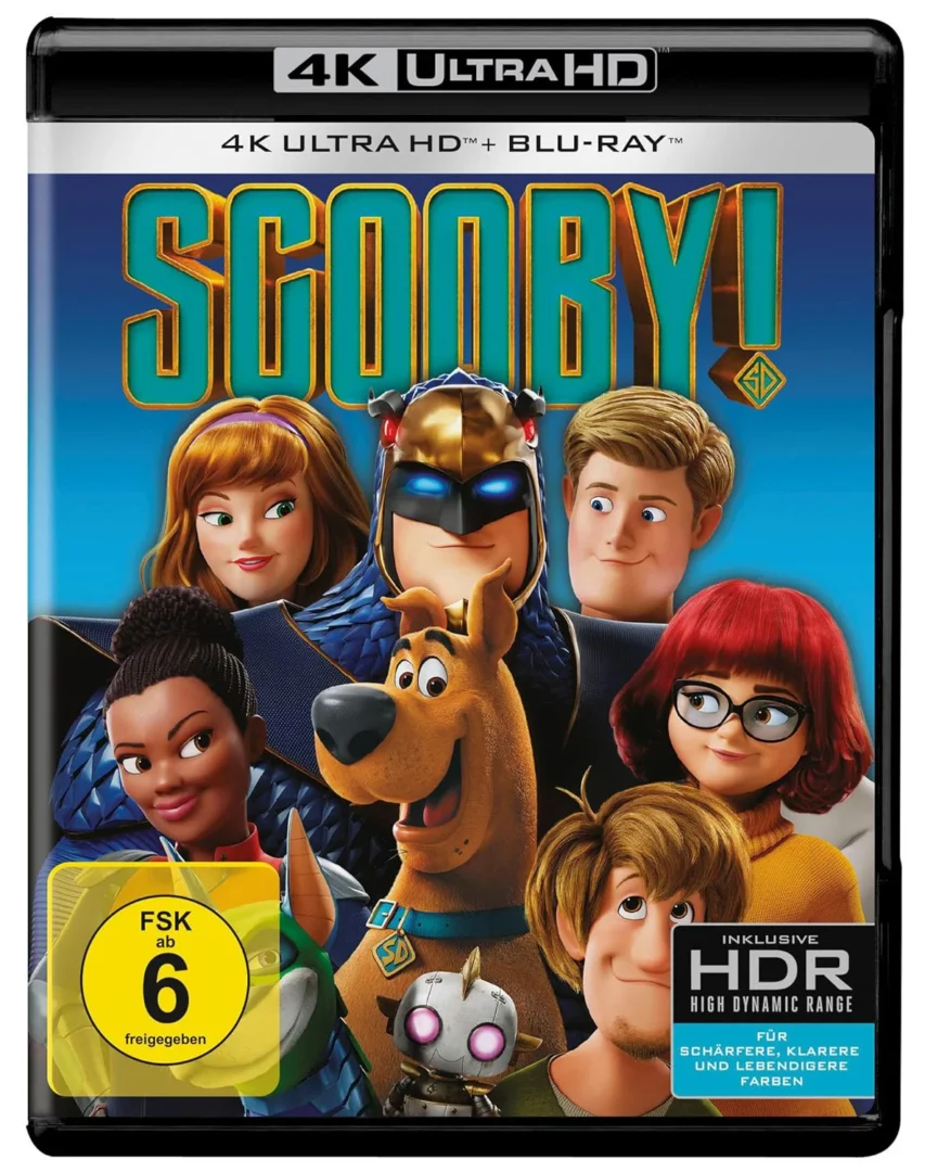 Scooby 2021 Animation 4K Ultra HD Blu-ray Disc