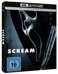 Wes Cravens Scream – 4K Steelbook (UHD + Blu-ray Disc)