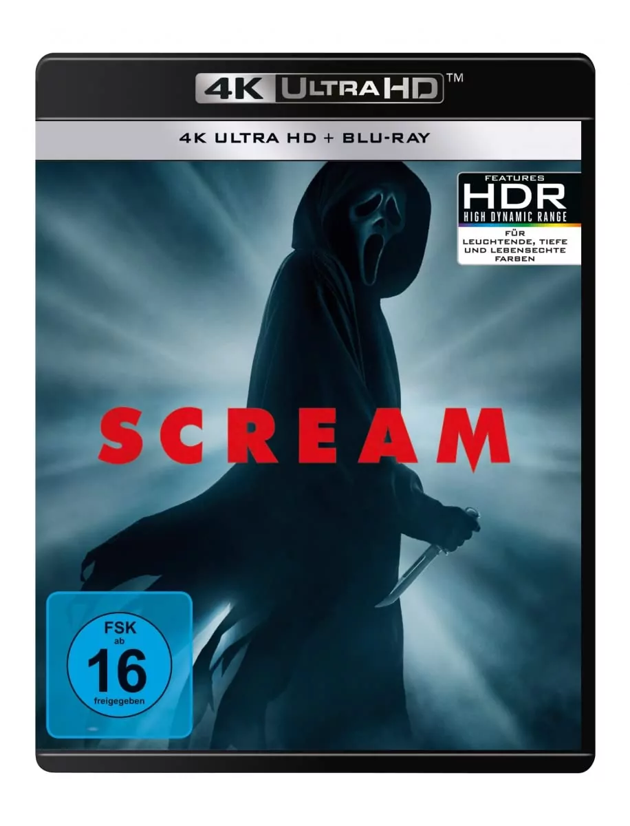 Scream (2022) – 4K Blu-ray (UHD + Blu-ray Disc)