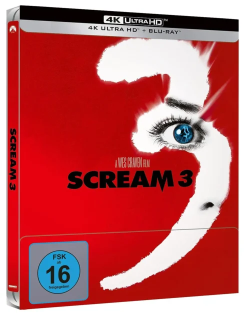 Scream 3 – 4K Steelbook (UHD + Blu-ray Disc)