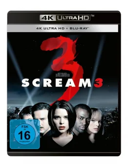Scream 3 Ultra HD Blu-ray Disc Cover