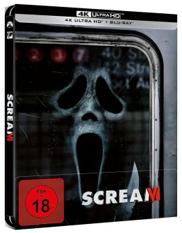 Scream 6 4K Steelbook UHD Blu-ray Disc