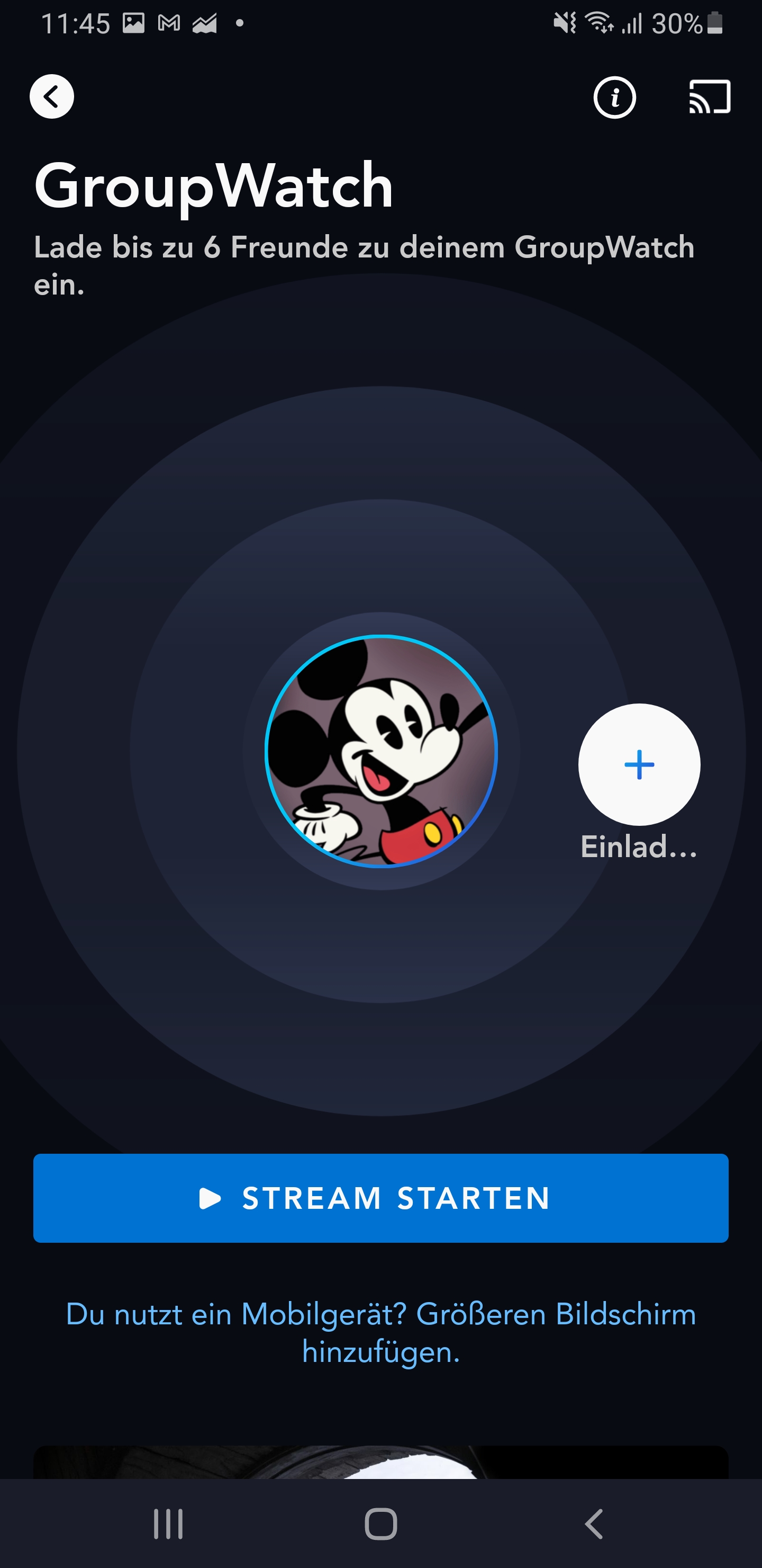 Disney präsentiert neues Group Watch Feature