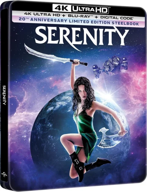 Serenity: Flucht in neue Welten – 4K Steelbook (UHD + Blu-ray Disc)