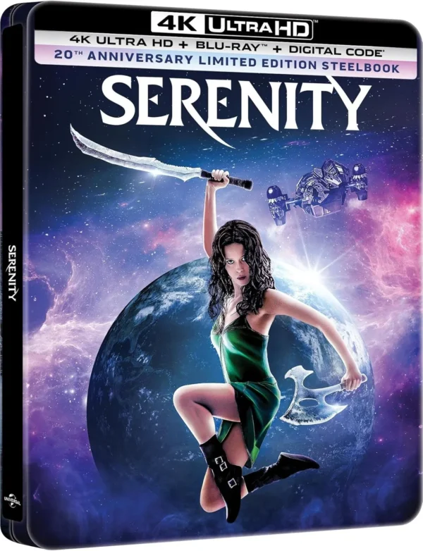 Serenity: Flucht in neue Welten – 4K Steelbook (UHD + Blu-ray Disc)