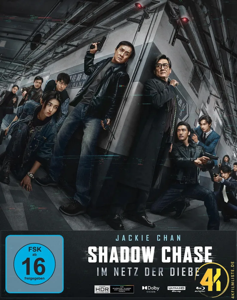 Shadow Case Im Netz der Diebe 4K Mediabook Frontcover Ultra HD Blu-ray Disc