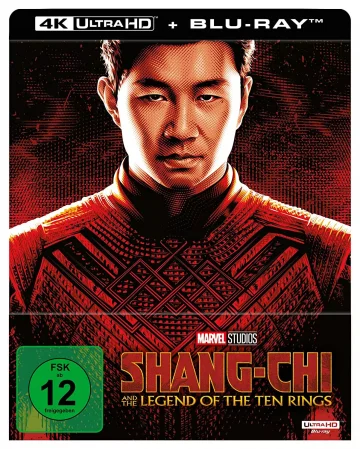 Frontcover zu Shang-Chi and the Legend of the Ten Rings - 4K Steelbook mit Simu Liu (UHD + Blu-ray Disc)