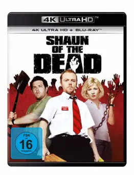 Coverabbildung zu Shaun of the Dead 4K mit Blu-ray Disc