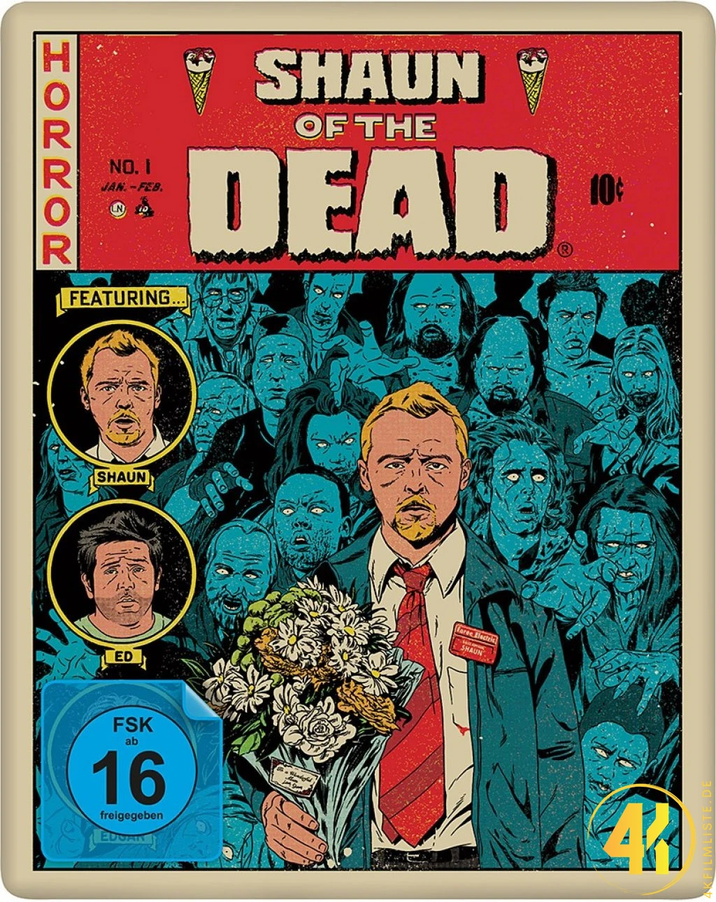 Shaun of the Dead (Dolby Vision) – 4K Steelbook (UHD + Blu-ray Disc)