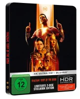 Shazam! Fury of the Gods 4K Steelbooks aus Deutschland mit FSK 12 Logo