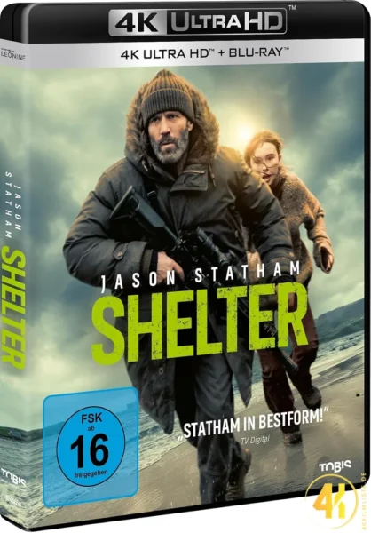 Shelter Jason Statham 4K Blu-ray Ultra HD Blu-ray Disc