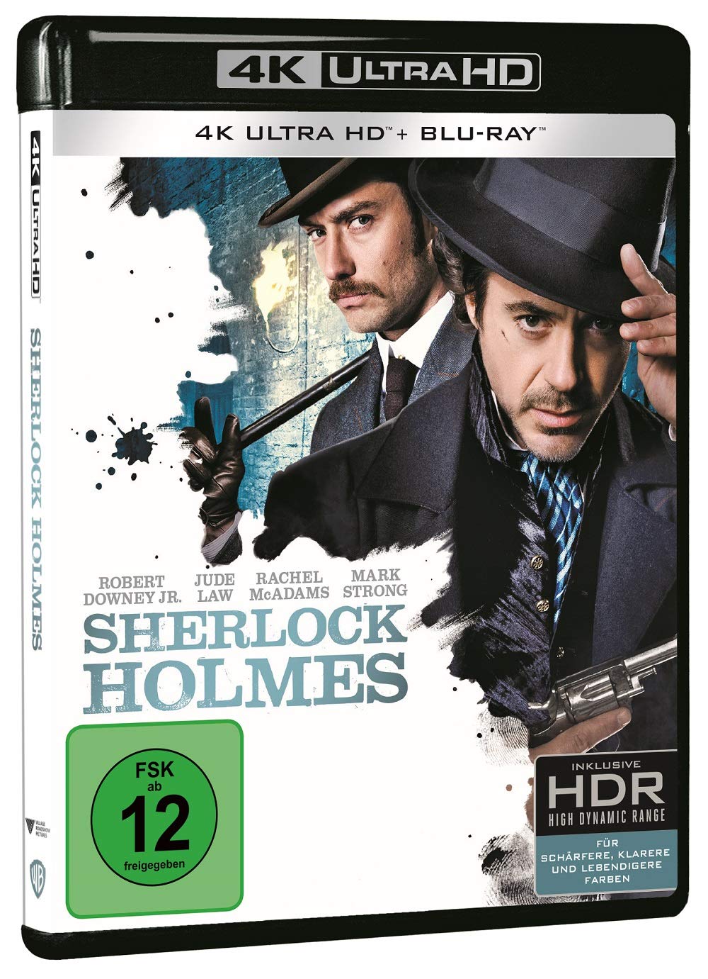 Sherlock Holmes (2009) – 4K Blu-ray (UHD + Blu-ray Disc)