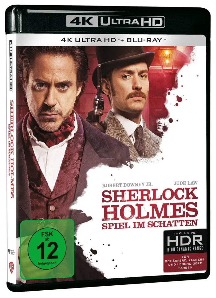 Sherlock Holmes: Spiel im Schatten (2011) – 4K Blu-ray (UHD + Blu-ray Disc)